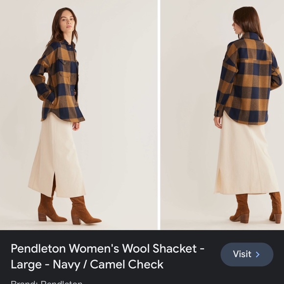 Pendleton Jackets & Blazers - 🌴Pendeleton Wool Shirt Jacket Shacket